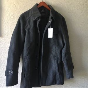 Wantdo Peacoat Stand Collar Jacket